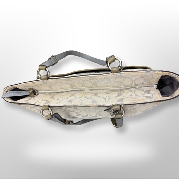 Coach Gallery Lurex East/West Tote - Picture 8 of 12